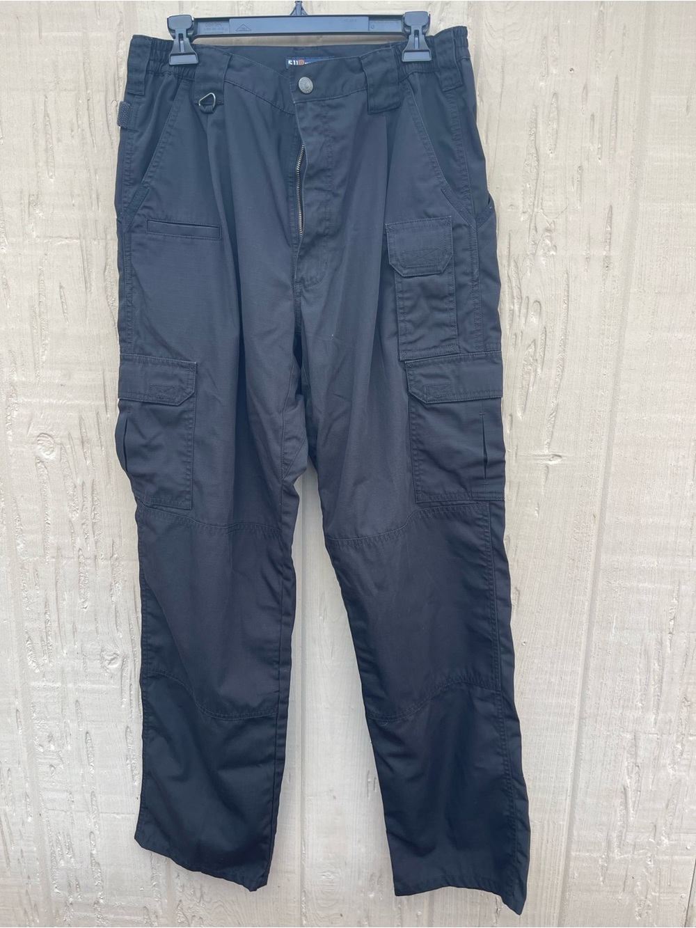 5.11 Tactical Black Cargo Pants with Multiple Utility Pockets